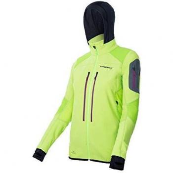 Trangoworld Caubvick Women's Lime Green Softshell Coat XL