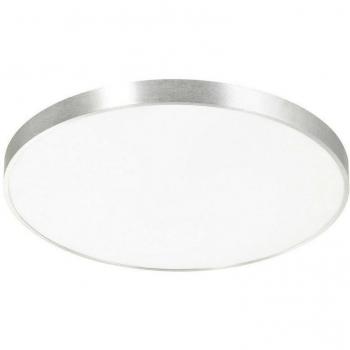 Round Silver LED Panel 4000 Kelvin