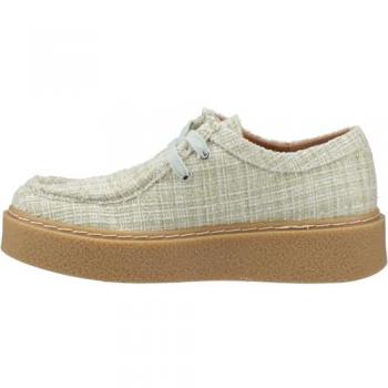Mint Texture Bridie Mocc-Toe Loafers