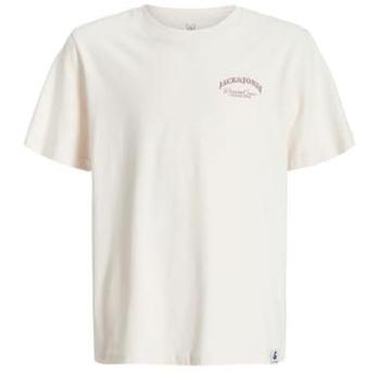 Jungen T-Shirt von Jack & Jones, Offwhite, Größe 176