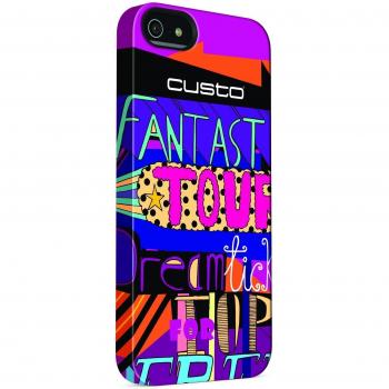 Protector Trasero CUCI001: Diseño Fantástico Tour para iPhone 5