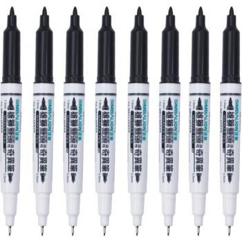 Dauerhafter Zeichenmarker „Haken“ – Doppelkopf, Schnell trocknen