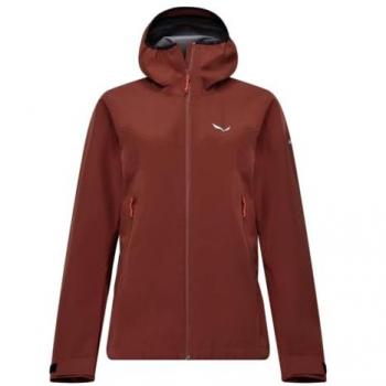 Salewa Puez ETRUSCAN Red 3‑Layer EPE Women's Jacket – XL Size