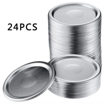 Tapón de aluminio con diseño para frascos Mason