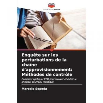 Sepeda, Marcelo: Enquête sur les perturbations de la chaîne d'approvisionnement: Méthodes de contrôle