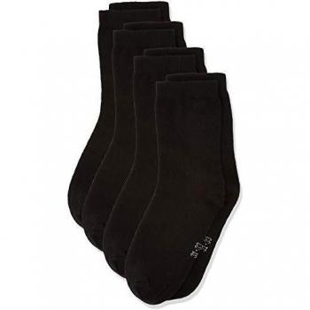 NAME IT Nknsock 5p Noos Calcetines, Pack de 5, Negro