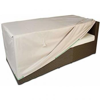 Funda de sofá gris 130 x 75 x 60 cm