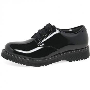 Schwarzer Start Rite Impact-Schuh mit Patenteinlage, Standardpassform, EU 33 G (UK 1)