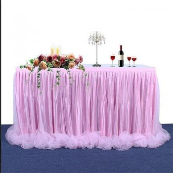 MultiColor Tutu Table Skirt