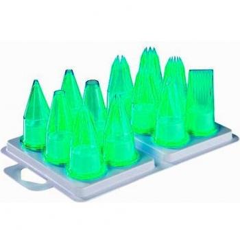 Boîte de 12 douilles charcutier en polycarbonate Mallard Ferrière