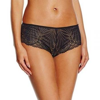 Wonderbra Shorty glam Braguita, Negro, Mujer (Tamaño del fabricante:M)