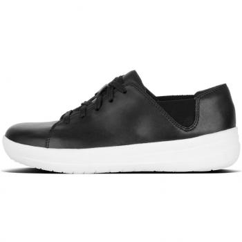 FitFlop F-Sporty TM Lace Up Sneaker Leather, Chaussures de Marche Confortables pour Femme