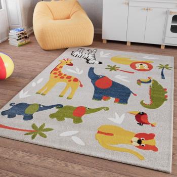 Kinderteppich Benny & Friends, 10 mm, Konturenschnitt
