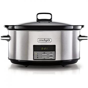 Crockpot Mijoteuse numérique avec cocotte compatible four 7,5 l