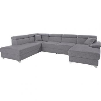 Elegante Wohnlandschaft Mira mit Kopfteilverstellung
