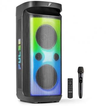 Pulse160 Fenton – Altavoz de fiesta 320 W, impermeable, Bluetooth 5.3, batería 12 h