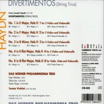 Divertissements pour Trios à Cordes