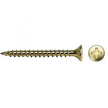 Celo 9B3513Vlox 3.5 mm × 13 mm Wood Screws – Bi‑Chromed, Bulk Pack of 1,000