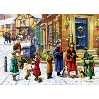 Gibsons 500 Teile Puzzle: Die Sternsinger