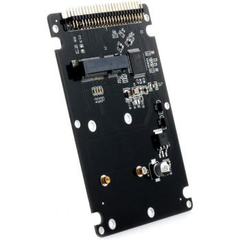 Adapter mSATA 44‑broche à PATA avec étui complet