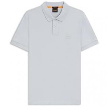 BOSS ORANGE Poloshirt »Passenger« in Hellgrau