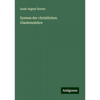 System der christlichen Glaubenslehre
