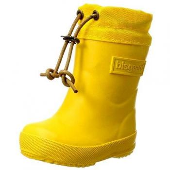 Unisex-Winterstiefel Bisgaard, Gelb, 80‑Yellow, EU24 – Thermo‑Gummi