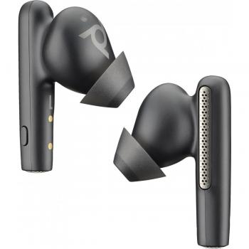 Poly Voyager Free 60 UC M Carbon Black Auricolari Wireless con Adattatore USB-C