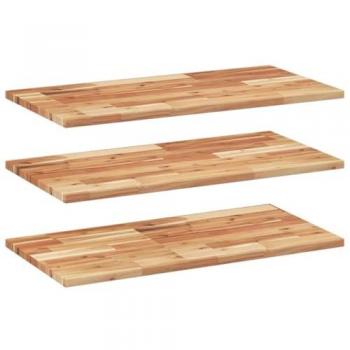 Oceanic Acacia Floating Shelves – 80x40x2 cm Pack