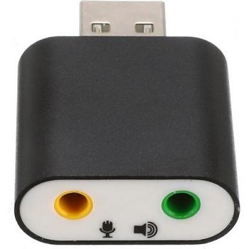 Convertidor USB 2.0 7.1 CH Audio para Notebook