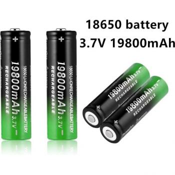 Baterías LED 18650 3,7 V 20pcs 19800 mAh