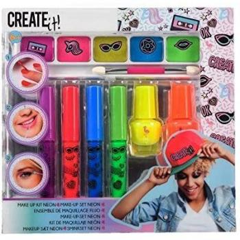 Packs Maquillage Pailleté – 7 couleurs fluo