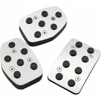 Carmilla Brake Gas Clutch Pedal Cover for Peugeot 508