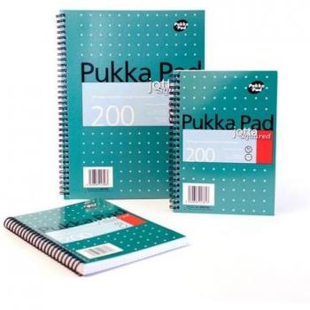 Pukka Pads A5 Squared Notepad 200 Pages Green