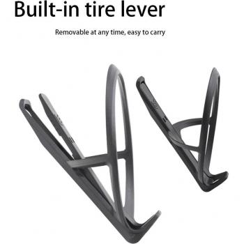 2pcs Ultra Light Bike Water Bottle Cage, Matte Plastic