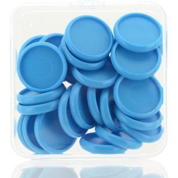 30pcs 28mm Mushroom Hole Loose-leaf Notebook Rings