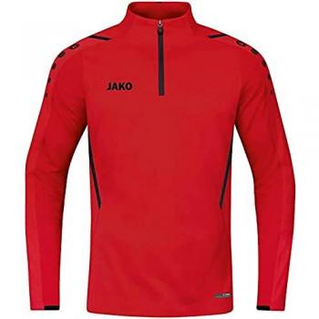 JAKO Challenge Ziptop Unisex Rot Schwarz XL