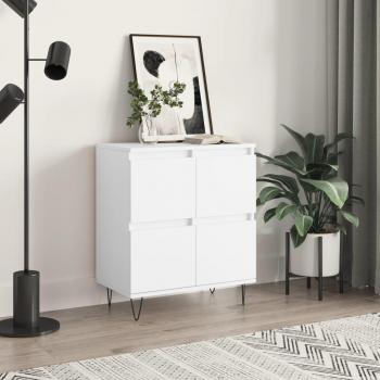 Mueble de almacenamiento blanco 60x35x70 cm