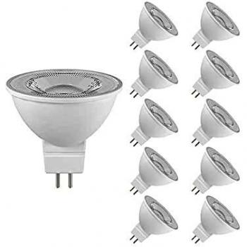 Lumilife 4.8W MR16 LED Light Bulbs 12V Cool White