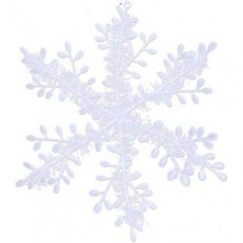 Frosty Chic – Set d'Ornements de Flocon