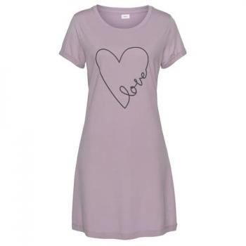 VIVANCE Tejido Gris Oscuro + Toque Malva – Camiseta
