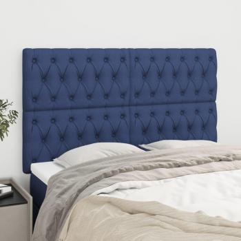Testiere 4 pz Blu 72x7x78/88 cm in Tessuto cod mxl 49390