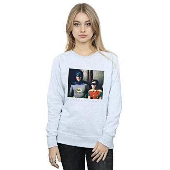 Women’s DC Comics Batman Dual-Image Sweater – Grey