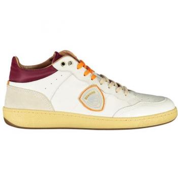 Blauer Men's Lace-Up Sneakers with Logo