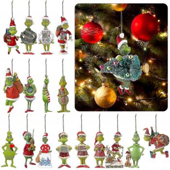 Pendentif Avion Grinch 2024