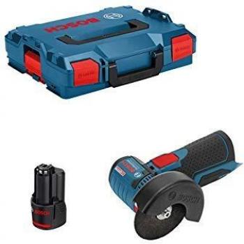 Bosch GWS 12V‑76 Power Smerigliatrice Angolare con L-Boxx