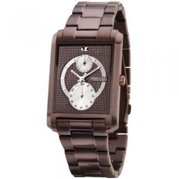 KC3787 – Montre Homme en Acier Brut Marron
