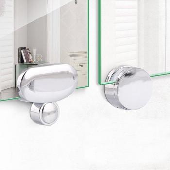 Bathroom Mirror Support Clips 4PCS