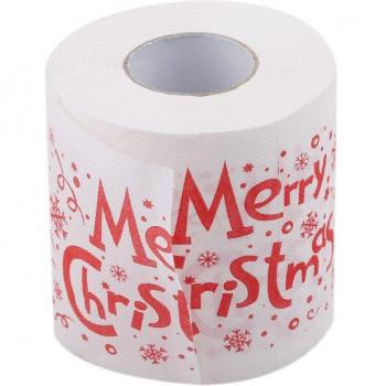 Papier toilette décoratif Père Noël pour travaux pratiques