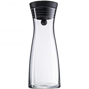WMF Basic Wasserbehälter 750 ml – Schwarz Glas & Edelstahlkonstruktion